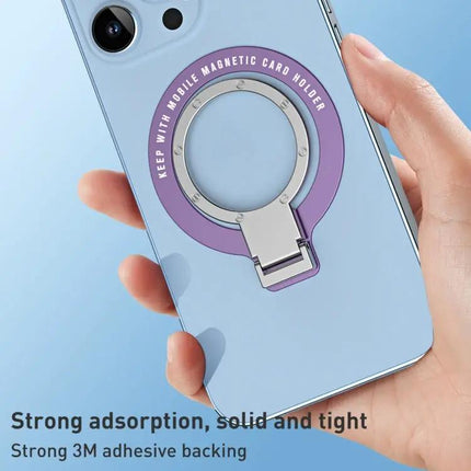 Ultra-Thin Metal Phone Holder for Hands-Free Viewing | Syndmart