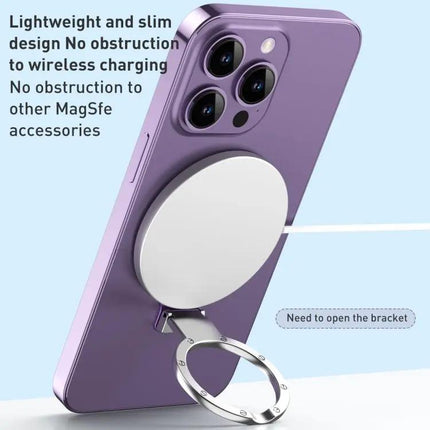 Ultra-Thin Metal Phone Holder for Hands-Free Viewing | Syndmart