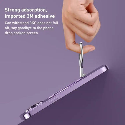 Ultra-Thin Metal Phone Holder for Hands-Free Viewing | Syndmart