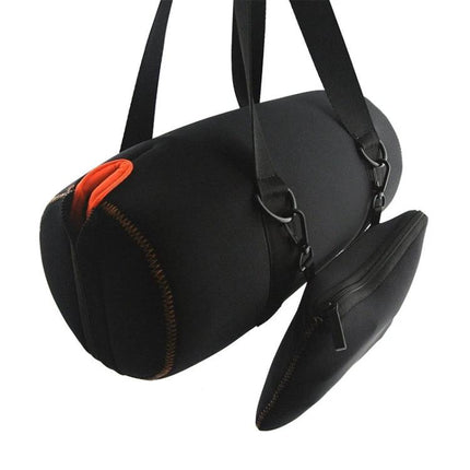 JBL Xtreme Speaker Carry Case With Padded Interior black neoprene travel bag with shoulder strap and zip pouch