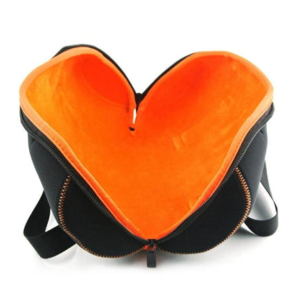 JBL Xtreme Speaker Carry Case With Padded Interior in black with bright orange foam interior, zip and shoulder strap