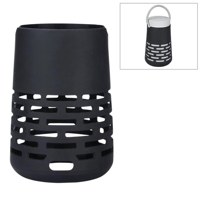 Bose Silicone Protective Case For Revolve Speaker Everyday Use black shock-absorbing silicone cover, precise port openings, drop protection