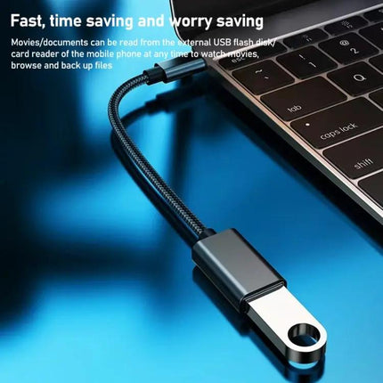 Compact Cable for Daily Device Connections and Charging