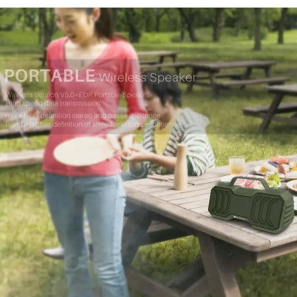 NewRixing Portable Speaker With FM Radio
