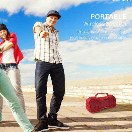 NewRixing Portable Speaker With FM Radio