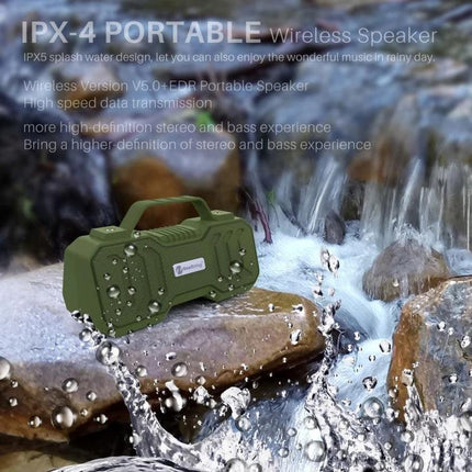 NewRixing Portable Bluetooth Speaker With FM