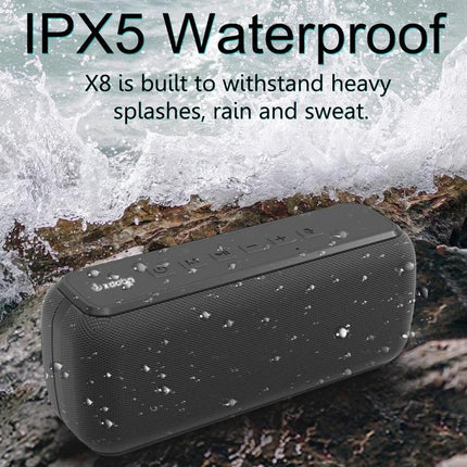 XDOBO Portable Bluetooth Speaker For Outdoor And Home Use rugged IPX5 waterproof speaker with splashproof design for travel