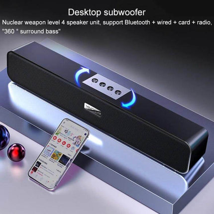 YINDIAO Wireless Bluetooth Speaker For Travel Home And Outdoor Use compact portable speaker with Bluetooth 5.0 and multiple inputs