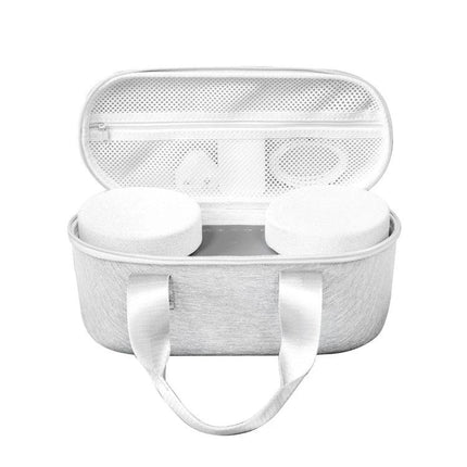 Sony Compact Carrying Case For Portable Speaker And Accessories with hard EVA shell, flannel lining and mesh pocket