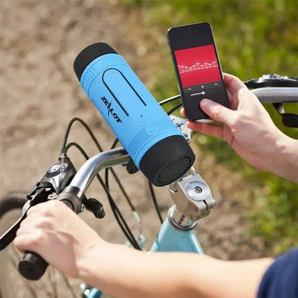 Compact Bluetooth Speaker With LED Light For Outdoors