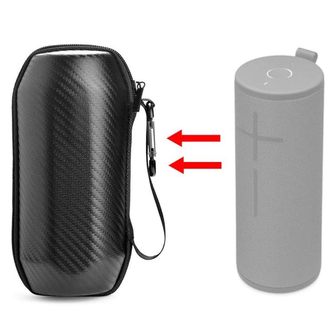 Logitech Speaker Carry Bag With Padded Protective Shell carbon fiber molded case for portable Bluetooth speaker