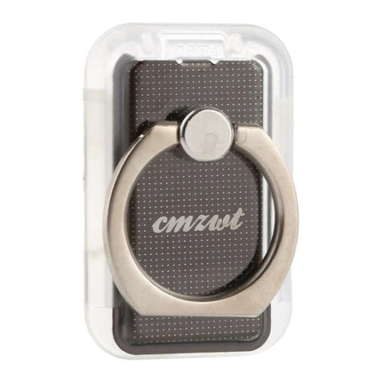 Versatile 360-Degree Rotating Magnetic Phone Holder Stand slim metal ring grip for hands-free video calls and navigation