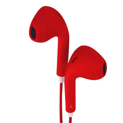 Wireless Bluetooth Earphones For Running Commuting And Calls red ergonomic memory wire earphones for commuting and running
