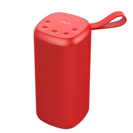 Zealot Compact Bluetooth Speaker For Travel And Commute red portable speaker with strap, TF card, Bluetooth 5.0 for commuting