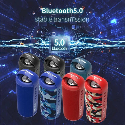 Zealot Compact Bluetooth Speaker With Carry Handle For Travel showing colorful portable speakers