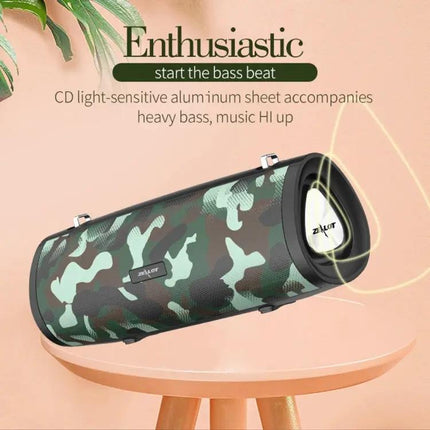 Zealot Portable Bluetooth Speaker With Carry Strap | Syndmart