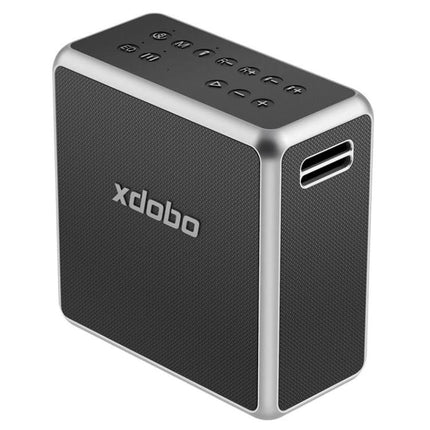 XDOBO Portable Bluetooth Speaker For Home And Picnics compact 140W four‑speaker portable unit with shoulder strap