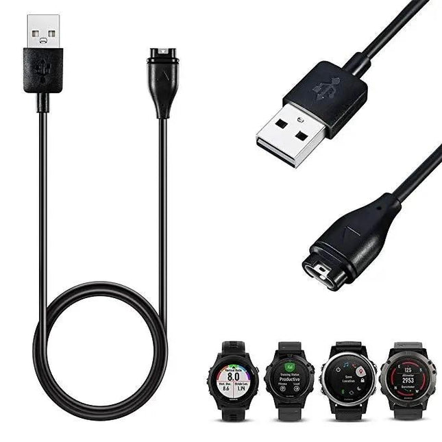 Universal USB Cable For Garmin Fenix 5/5X/5S Vivoactive 3