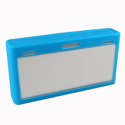 Compact Silicone Carry Case For Bose Portable Speaker in bright blue silicone, slim protective non-slip soft-touch cover
