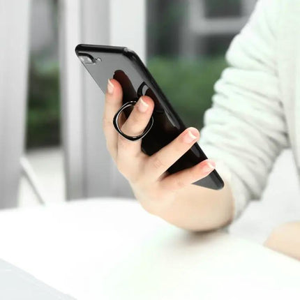 Universal Rotatable Metal Ring Holder for Smartphones