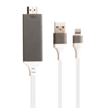 Cable for Connecting iPhone to TV and Charging During Home Viewing