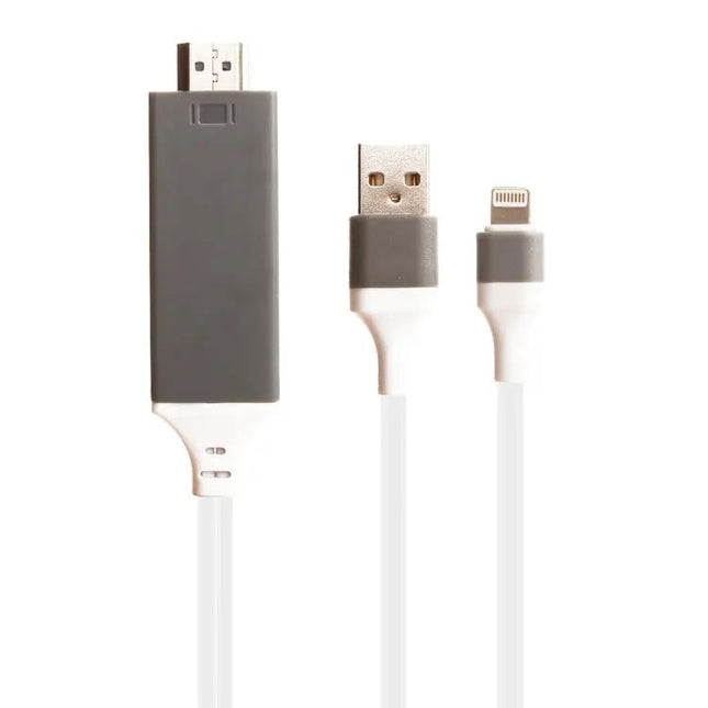 Cable for Connecting iPhone to TV and Charging During Home Viewing