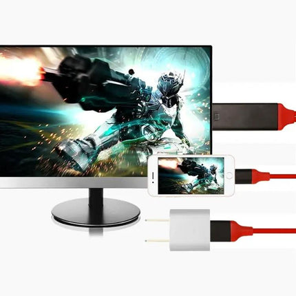 Cable for Connecting iPhone to TV and Charging During Home Viewing | Syndmart