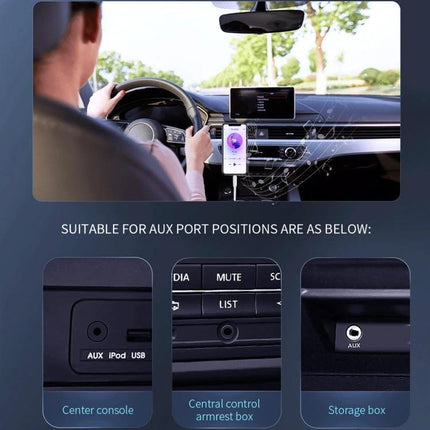 Audio Cable for Connecting Devices During Daily Commutes - car aux cable with inline controls for smartphone to stereo connection during commute