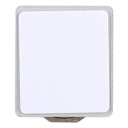 Universal Finger Ring Phone Holder for Hands-Free Viewing – square white adhesive phone ring holder for secure one-handed grip and stand