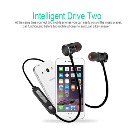 X3 Magnetic Bluetooth Earbuds For Commute And Workout Convenience wired neckband Bluetooth 5.0 magnetic snap earbuds