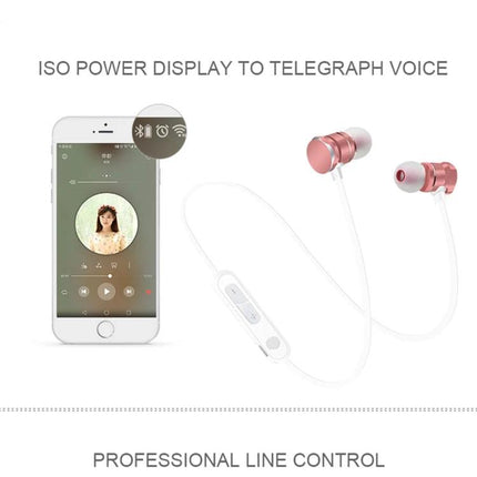 X3 Magnetic Bluetooth Earbuds For Commute And Workout Convenience with magnetic snap design and inline controls