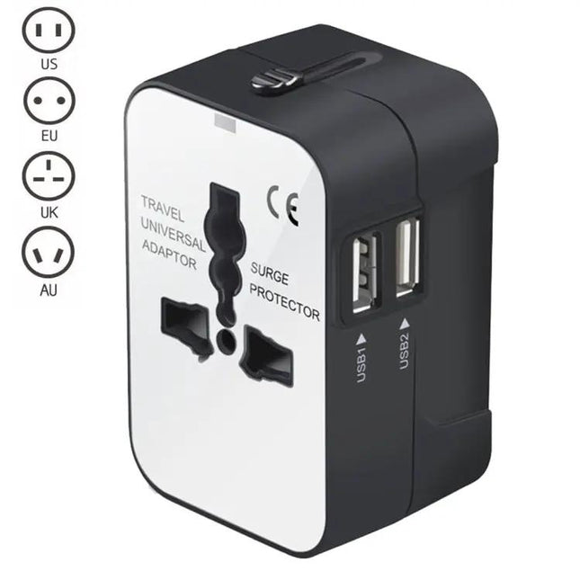 Universal Travel Adapter for International Device Charging