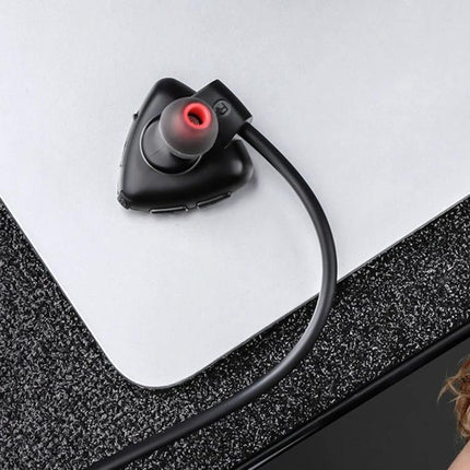 Awei Wireless Sport Headset For Running And Daily Commute black rear‑mounted earbud for joggers commuters with stable fit and hands‑free calls