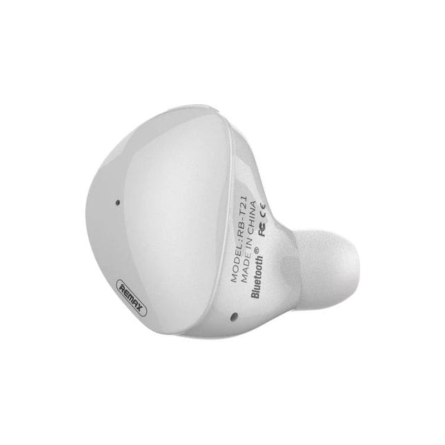 Wireless Earbuds With Secure Fit For Running And Commuting compact white true wireless earbud for music and calls