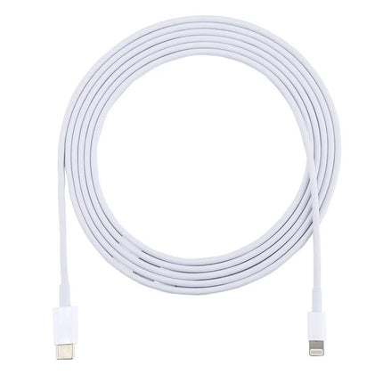 Cable for Charging Phones During Daily Commutes and Home Use - lightweight white smartphone charging cable coiled for travel and bedside charging
