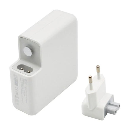 Versatile Type-C Charger for Daily Travel and Home Use — compact white Type-C travel charger with detachable EU plug