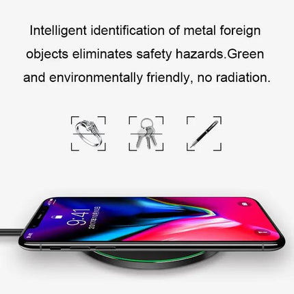 Wireless Charging Pad for Everyday Home Phone Use