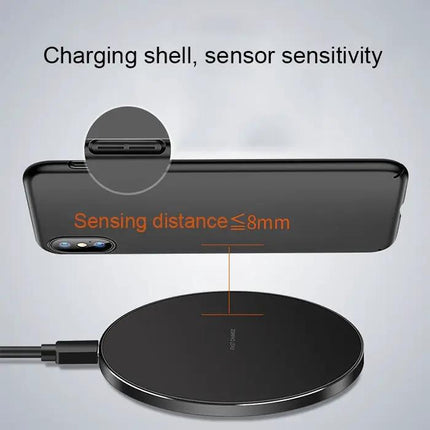 Wireless Charging Pad for Everyday Home Phone Use