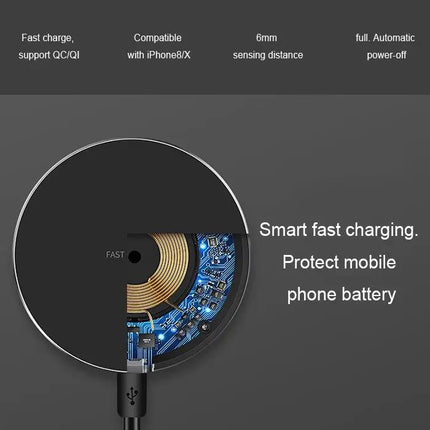Wireless Charging Pad for Everyday Home Phone Use
