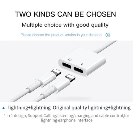 JOYROOM S-Y104 Dual Lightning Adapter 2-in-1 For iPhone