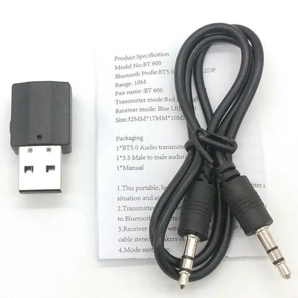 BT600 USB Bluetooth 5.0 Transmitter Receiver Adapter