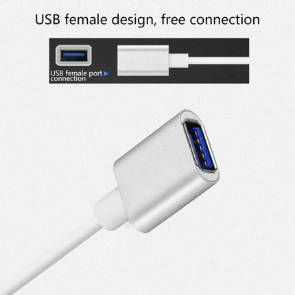 Connect your phone to TV with Onten adapter for everyday viewing showing USB female port design and plug-and-play 1080P HD mirroring