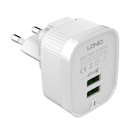 Keep Your Devices Charged During Daily Travels With LDNIO Charger compact dual-USB wall adapter for travel and meetings