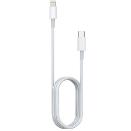 AWEI Type-C Cable for Daily Device Charging Needs – white reversible USB-C to Lightning cable for commuting and everyday charging