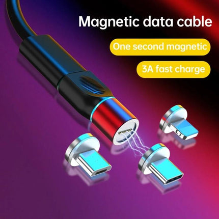 Magnetic Adapter Set for Daily Device Charging Needs - Type-C magnetic adapter with 3A fast charge, quick connect for desk and daily charging