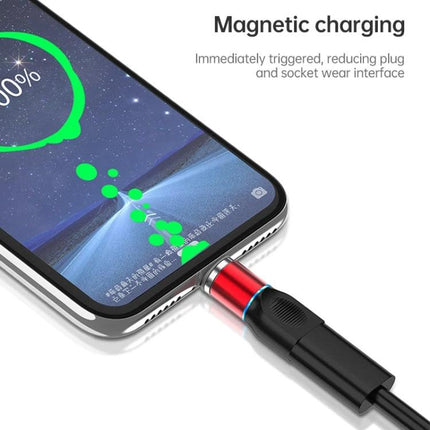 Magnetic Adapter Set for Daily Device Charging Needs shown connected to a smartphone Type-C port for quick magnetic charging and data transfer