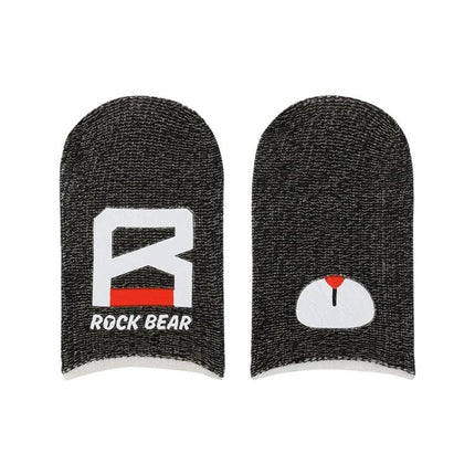 Comfortable ROCK Finger Covers for Daily Gaming At Home - black conductive silver fiber anti-slip antibacterial gaming finger sleeves