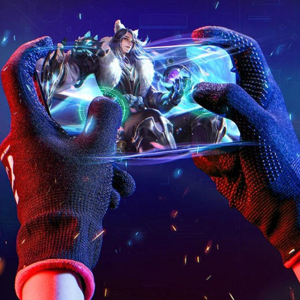 Comfortable ROCK Gloves for Everyday Gaming Sessions at Home - black silver-fiber touchscreen gaming gloves reducing sweat and improving control