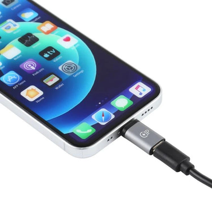 USB-C Adapter for Everyday Mobile Charging and Data Use plugged into smartphone for charging and fast file transfer, compact plug-and-play Type-C adapter