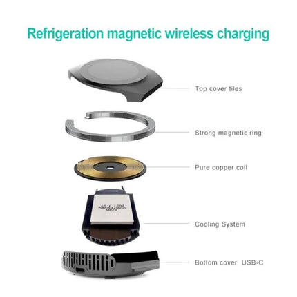Cooling Wireless Charger for Daily Phone Use at Home